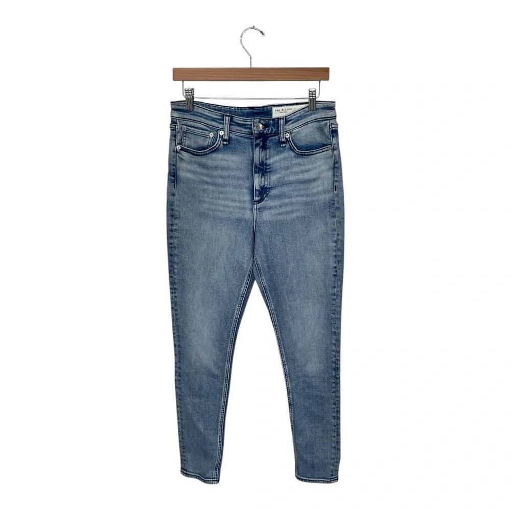 NWT Rag & Bone | Nina High Rise Skinny in Venus Stretch Denim Jeans 24‎